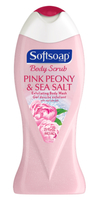 Softsoap Moisturizing Body Wash, Pink Peony &amp; Sea Salt, 15 Ounce - £5.12 GBP