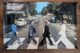 The Beatles Abbey Road Poster 2002 Funky 22” x 34” Paul Ringo John George  - £15.03 GBP