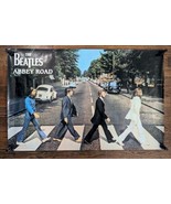 The Beatles Abbey Road Poster 2002 Funky 22” x 34” Paul Ringo John George  - £14.66 GBP