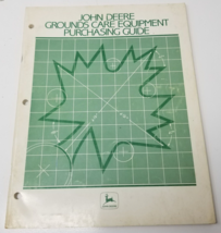 John Deere Purchasing Guide 1983 Grounds Care Equipment Specs Photos Dra... - $18.95
