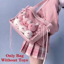 Harajuku Kawaii Ita Bag Japanese JK Lolita Cute Shoulder Bags For Women Soft Lea - £39.07 GBP