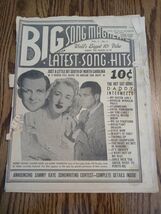 Big Song Magazine, Latest Song Hits Volume 1 No 7 September 1941 - $87.88
