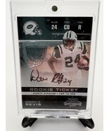 2007 Playoff Contenders DARRELLE REVIS #138  Rookie Ticket Auto RC NEW Y... - $84.15