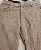 Men Racing green nude corduroy bootcut trousers Size 32R - $16.29