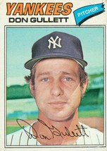 1977 Topps Yankees Burger King Don Gullett 6 VG - £0.97 GBP