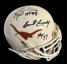 RICKY WILLIAMS &amp; EARL CAMPBELL AUTOGRAPHED SIGNED LONGHORNS MINI HELMET ... - $178.19