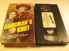 Vhs Western Movie Hangman&#39;s Knot Randolph Scott [Z11] - £4.48 GBP