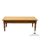 ETHAN ALLEN / BAUMRITTER Heirloom Nutmeg Maple 46&quot; Accent Coffee Table - £625.46 GBP