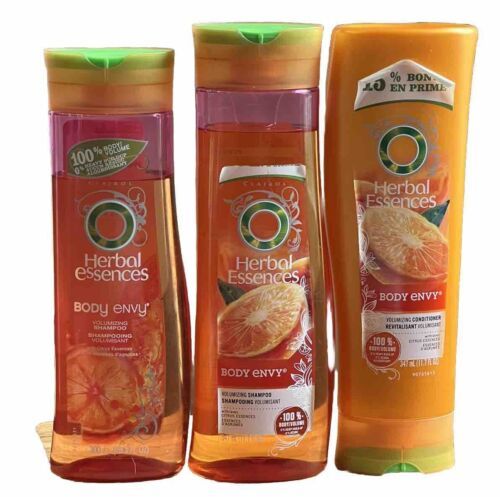 Herbal Essences Body Envy Volumizing Shampoo Conditioner Citrus Bundle Original - $55.82