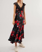 Free People warm hearts midi dress in Black Combo - $131.67+