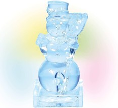 Department 56 Village Collection Accessories Ice Castle Snowman Lit Figurine - £20.17 GBP