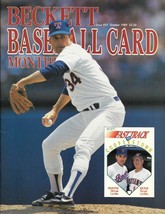 Beckett Baseball Card Monthly 55 Texas Rangers October 1989 Nolan Ryan - $14.85