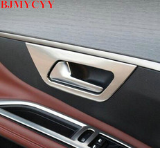 BJMYCYY Car Styling Stainless Steel Inner Door Handle Bowl Cover Trim Interior D - £111.24 GBP