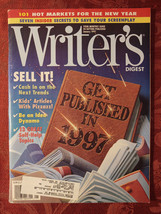 WRITERS DIGEST magazine January 1997 Eric Maisel David Baldacci Pat Gallant - £11.32 GBP