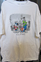 Vintage Disney Fun Seeker Tee Shirt Mickey Pluto Donald Goofy tourists C... - £35.96 GBP