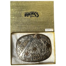 Vintage 1993 Kathy&#39;s Sterling Silver PCHA Trophy Belt Buckle Horse Ride ... - $5,607.02 MXN