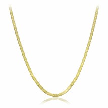 10k Solid Yellow Gold Mariner Chain Necklace 1.3mm Sizes 16&quot;-24&quot; Available - £114.38 GBP