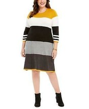 Jessica Howard Womens  Striped Sweaterdress, Size 1X - £21.80 GBP