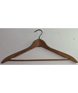 Vintage Simon Ackerman Clothes NY New York Wooden Hanger Advertising Sou... - $25.75 CAD