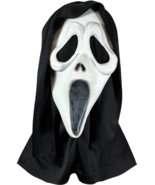 Scream Ghost Face Mask w/Mesh Fabric Eye Hole Covers - no glow - $257.97 MXN