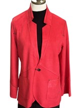 Lemon Grass Suede Blazer Cherry - $112.00