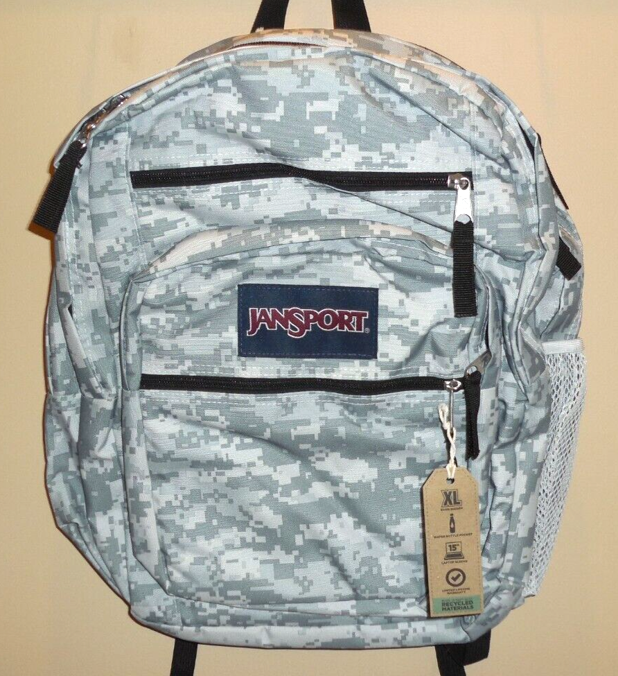 JanSport Big Student Backpack Bookbag 8 Bit and 50 similar items