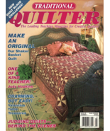 Traditional Quilter Magazine February 1990 Quilt Patterns Shaker Basket - £6.04 GBP