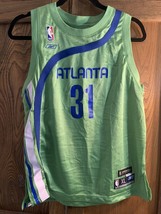 Vintage Reebok Jason Terry Atlanta Hawks Jersey Youth XL Hardwood Classi... - $31.50