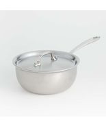 All-Clad ® d3 Curated 2.5-Quart Saucier with D3 BRUSHED Lid - €153,43 EUR