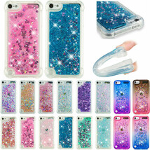 For iPod Touch 5/6/7th Gen 2019 Shockproof Glitter Quicksand Soft TPU Ca... - £36.36 GBP