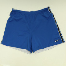 NIKE Mesh Reversible Athletic Shorts Blue and White Men’s  Size L *Tag Missing* - £13.13 GBP