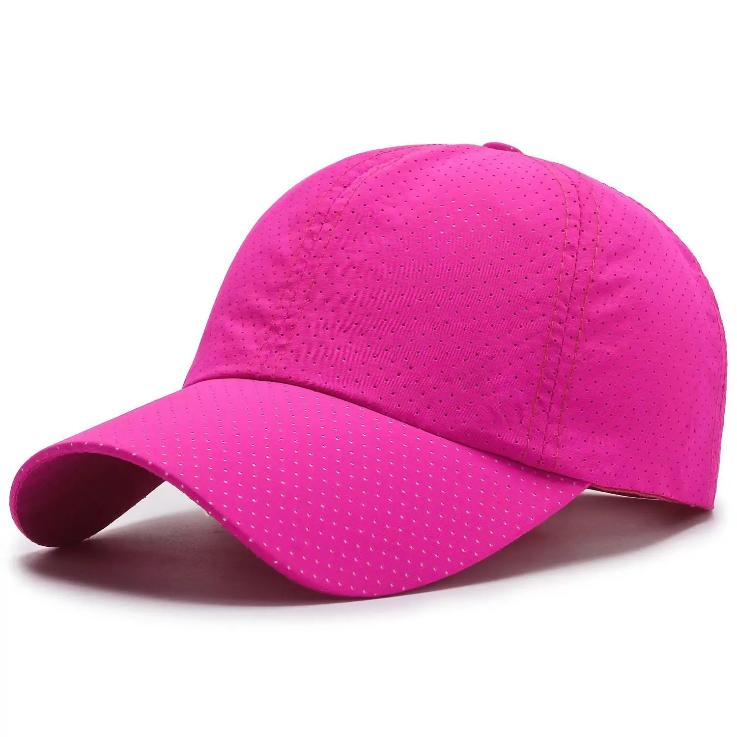 Summer Quick Dry Baaseball Cap Unisex Custom Free Logo Snapback Hat Outdoor  Run - £81.93 GBP