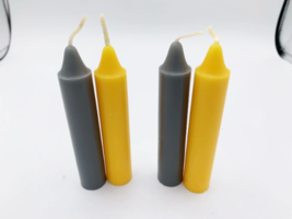 Spell Candles 2 Gray ~ For Spellwork, Rituals, Witchcraft, Manifestation - £3.99 GBP
