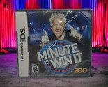 Minute to Win It Nintendo DS 2010 Factory Sealed Brand New Guy Fieri Vid... - $6.85