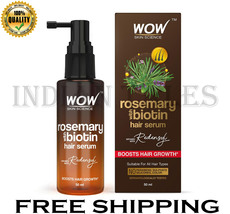 WOW Skin Science Rosemary &amp; Biotin Hair Serum | Strengthens Weak Hair - 50ml - £23.69 GBP