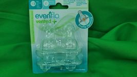 Evenflo ProFlo Venting Nipples Medium Flow (3+Month) 4 Nipples Per Pack - $12.84