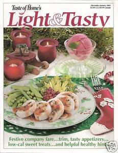 Primary image for Taste of Home's Light & Tasty December/January 2003