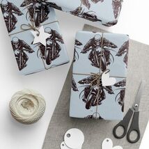 Skeleton Motorcycle Bike Premium Eco-Friendly Decorative Gift Wrapping P... - $19.80+