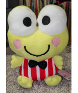 SANRIO LICENSED KEROPPI KEROPI PLUSH WITH BOW TIE &amp; TAGS VG - €18,36 EUR