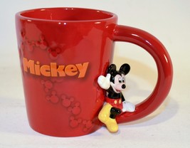 Disney Parks Authentic Original Mickey Mouse Red Cup Mug - £9.16 GBP