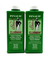Clubman Pinaud Cornstarch Finest Powder Neutral 9 oz-2 Pack - $32.03 CAD