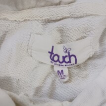 Green Bay Packers Touch by Alyssa Milano Vintage Women M White Hoodie Sweatshirt image 3