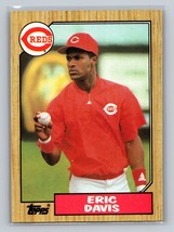 Eric Davis #412 1987 Topps Cincinnati Reds - £1.64 GBP