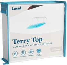LUCID Premium Hypoallergenic 100% Waterproof Mattress Protector - Univer... - $31.99