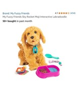 Sky Rocket My Fuzzy Friend Moji Interactive Labradoodle - Plush Interact... - $164.65 CAD