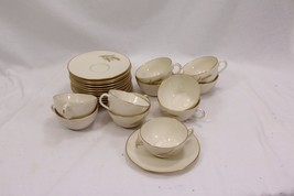 Lenox Wheat 10 Cups 13 Saucers - £31.51 GBP