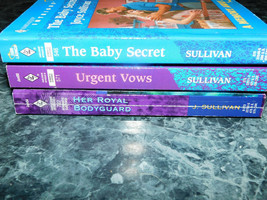 Harlequin Intrigue Joyce Sullivan lot of 3 Romantic Suspense Paperbacks - £2.81 GBP