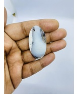 Special Sale,Good Quality Natural Dentric Opal Gemstone, One Oval Peace. - £7.86 GBP