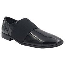 INC INTL Concepts Men Kain Slip On Tuxedo Loafers Size US 7.5M Black Patent - $44.55