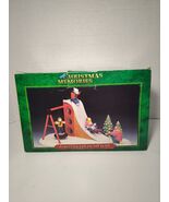 Vtg Lemax Village Collection Porcelain Fun on the Slide w/Box and extra ... - €25,67 EUR